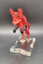 Milon Townsend Pouncing Red Fox Signed 2017