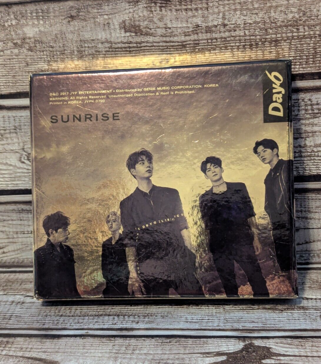 Day6 ~ Sunrise CD USED ~ Boxed set w/Liner, Booklet & Clear Pics