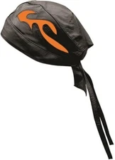 Riparo Leather Motorcycle BANDANA Head Wrap Bikers Skull Cap