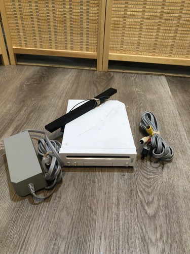 Nintendo Wii Console W/ Cords Gamecube Compatible RVL-001 Tested ...