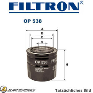 Ölfilter OP 538 FILTRON