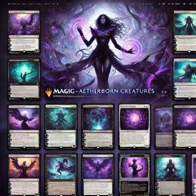 mtg commander deck creator MULTICOLOR Mana Commander Deck Builder Starter Pack Kit Lands Artifacts  Magic: the Gathering MTG Commander EDH main image 1