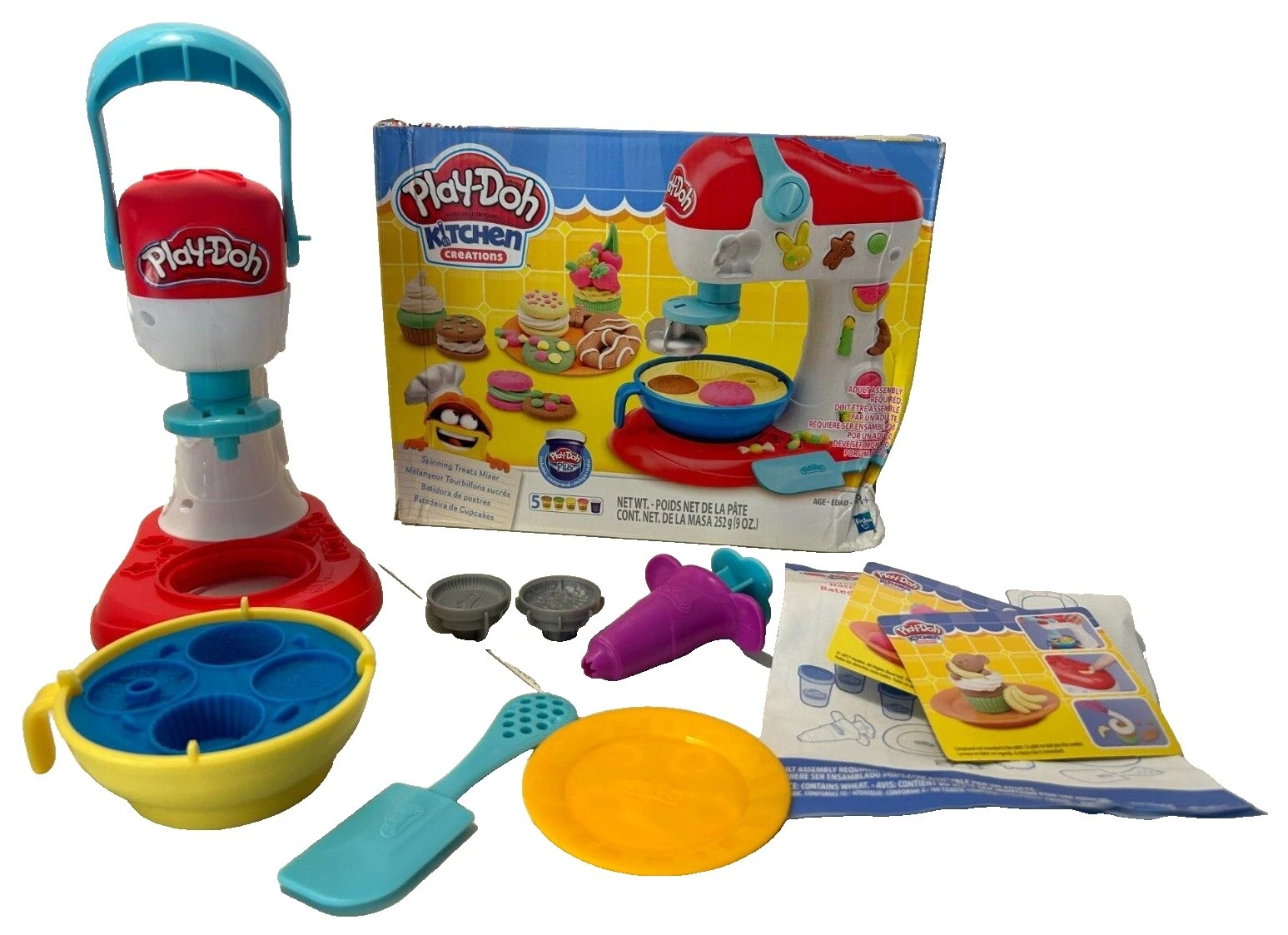 3-4 años Barbie Play-Doh y Arcilla para modelar