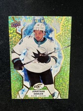 21-22 UD ICE Hockey Rookie Green Parallel 131 Jonathan Dahlen