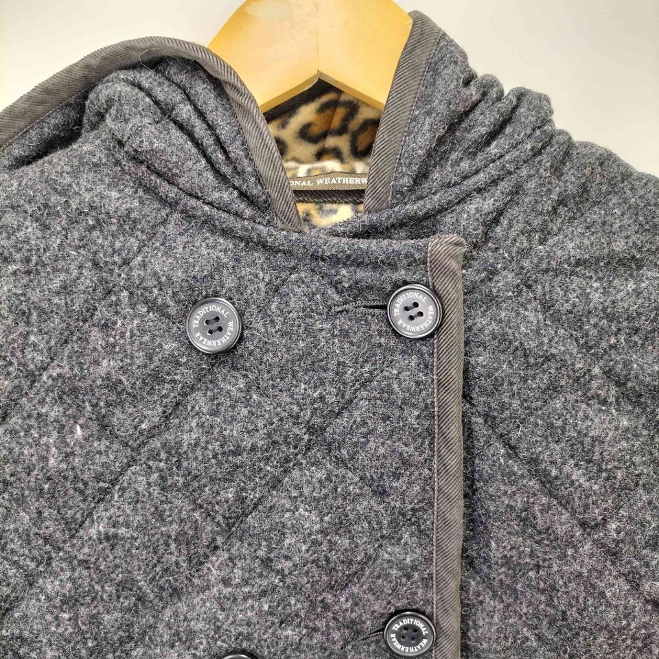 Traditional Weatherwear Quilted Hooded Coat Women's 34 eBay