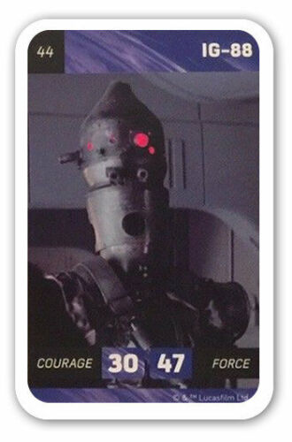 Star Wars Carte Leclerc 2018  Collector Solo N°44 IG-88 - Imagen 1 de 1