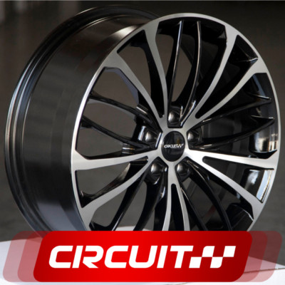 CIRCUIT PERFORMANCE CP36 19x8 5x112 +40 GLOSS BLACK/MACHINED WHEELS (SET OF 4)