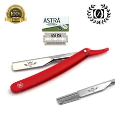 WET BEARD CUT THROAT NAVAJA STRAIGHT RAZOR RASOIR (SHAVETTE) + FREE ASTRA BLADES