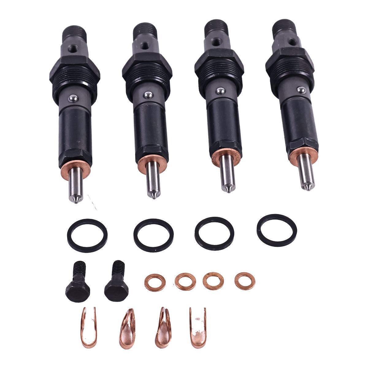 4X Injectors For Bosch 0432133780 New Holland 2852056 Iveco 7000 NEF 500390441