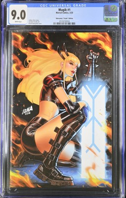 MAGIK #1 MARVEL 2025 1:200 DAVID NAKAYAMA VIRGIN VARIANT CGC 9.0 NM