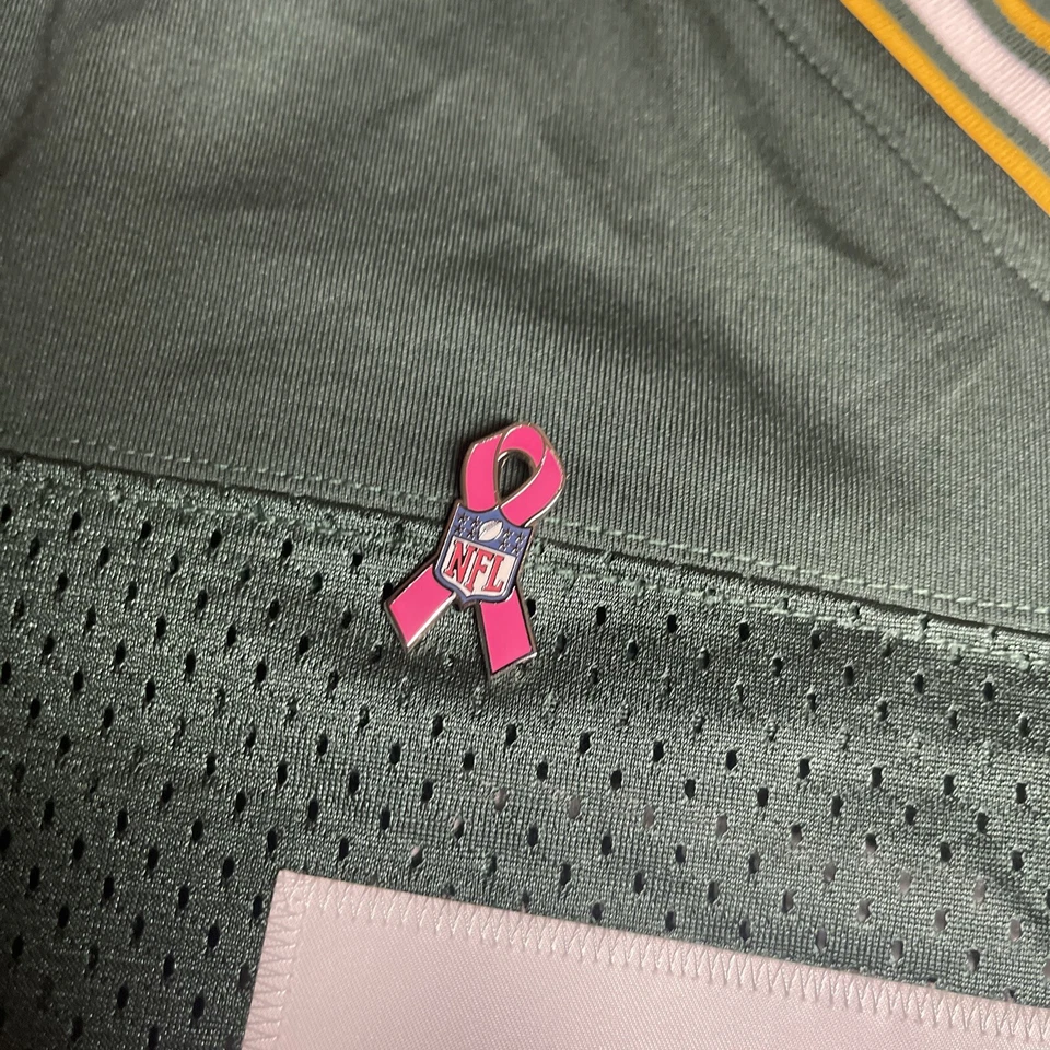 Camiseta de fútbol americano Nike On Field de los Green Bay Packers (#52 Mathews) juvenil mediana y prendedor Foto 2 de 4