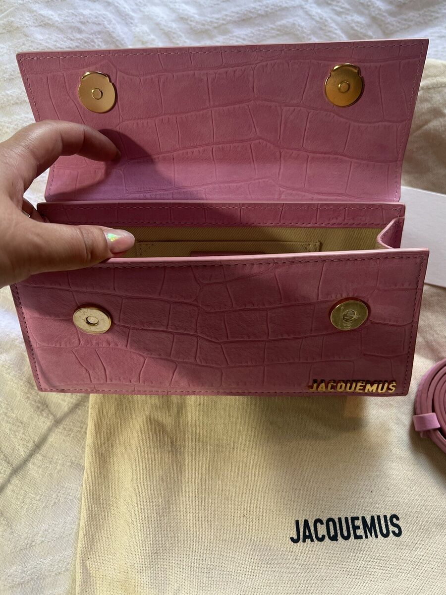 Jacquemus Le Chiquito Bag Pink Women's Bag Handheld Shoulder Jacquemus Le Chiquito Bag Pink Women's Bag Handheld Shoulder