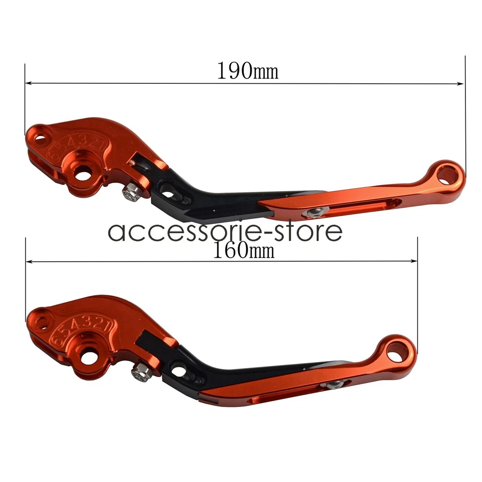 Palancas de embrague de freno plegables para Moto Guzzi AUDACE BREVA GRISO MGX21 V7 V9 Foto 3 de 4