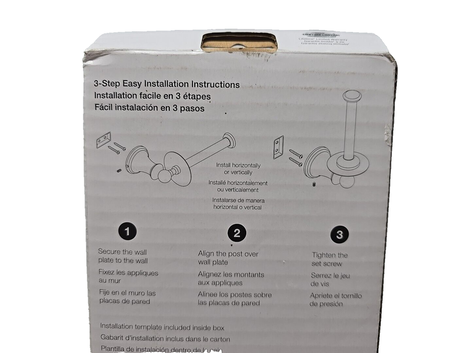 KOHLER KR26683CP Capilano Toilet Paper Holder in Polished Chrome NEW