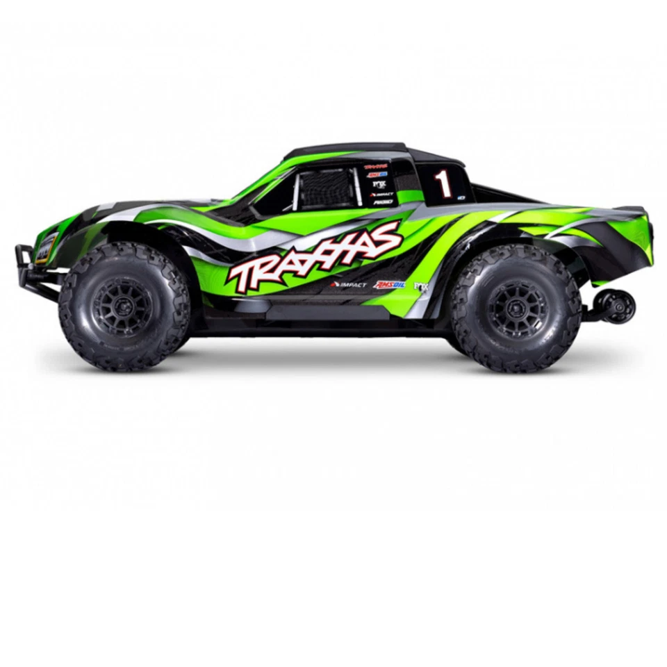 Traxxas TRX102076-4GRN Maxx-Slash 6S 4x4 Verde 1/8 Short-Course-Camion Rtr - Immagine 3 di 4