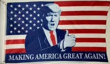 Trump 2024 Keep America Great President Donald MAGA 3x5 Flag Republican Flag
