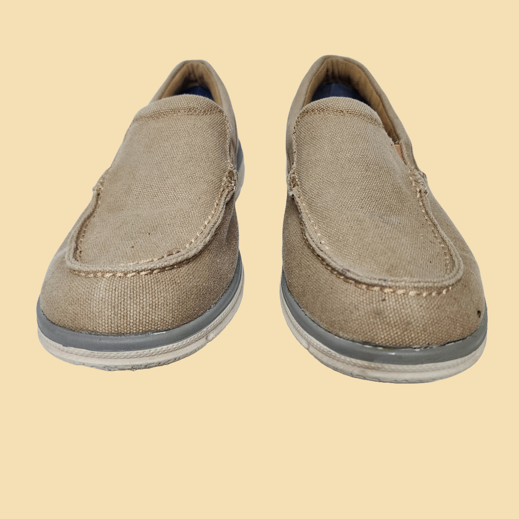 NUNN BUSH® Dual Comfort Lites Memory Foam Beige Casual Loafers - Main Image