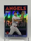 2021 Topps Chrome 1986 86 Redux MIKE TROUT Card  86BC-2