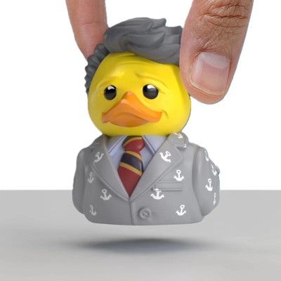 TUBBZ SAMMLERSTÜCK GUMMIENTE MINI EDITION KIEFER BÜRGERMEISTER LARRY VAUGHN HORROR ANKER
