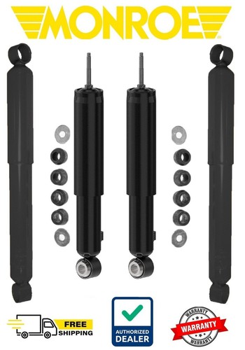 New Front and Rear Shock Absorbers Monroe Gas-Magnum 60 For Isuzu NPR NQR NRR