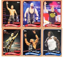 2018 Topps WWE Heritage Bronze Blue Silver Parallel Singles Pick Cards from list