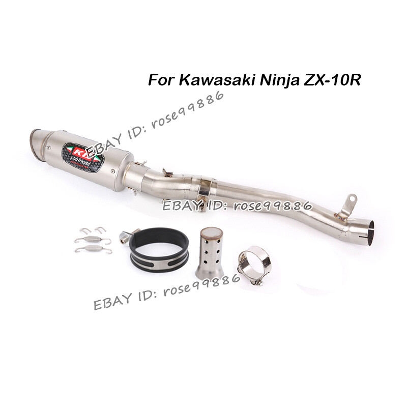 For Kawasaki Ninja ZX10R 2016~2020 Slip Exhaust Mid Pipe Link