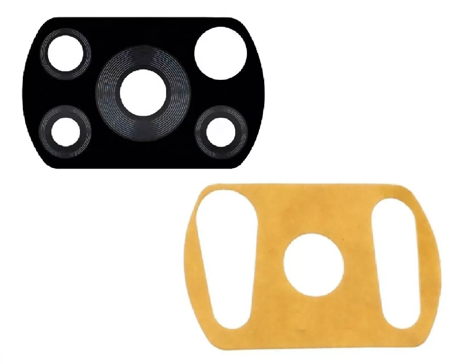 For Xiaomi Poco X3 Pro Back Camera Glass Lens Replacement With Adhesive