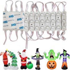 DC12V Lights for Inflatables 20Pcs LED Lights Inflatables White with Self Adh...