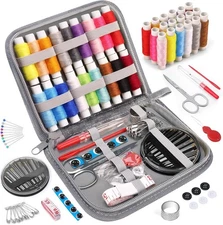 Coquimbo Gray M Sewing Kit for Adults, Kids, Beginners & Travel Use