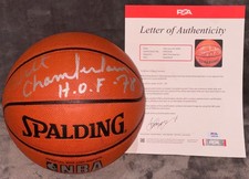 Wilt Chamberlain Cards and Autographed Memorabilia Guide 29