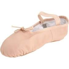 Bloch Women's Dansoft Full Sole Leather Ballet Slipper/Shoe 5.5 Narrow Pink