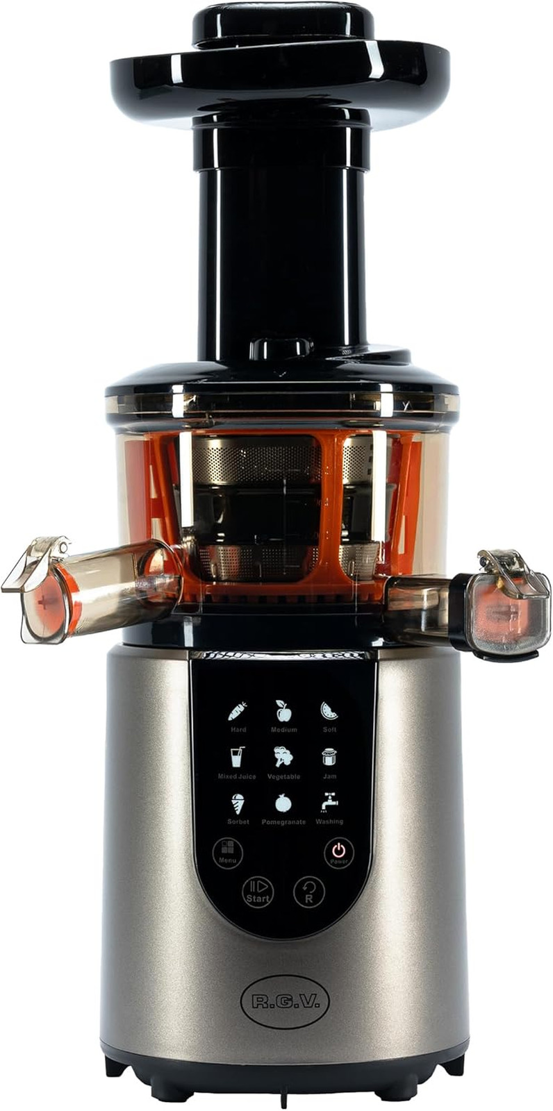 RGV Juice Art Digital - Estrattore a Freddo Touch Screen 200W Professional