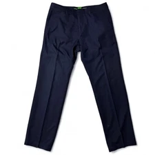 Hugo Boss Haddys Golf Pants Mens Size 34x33 Navy Blue Tech Performance