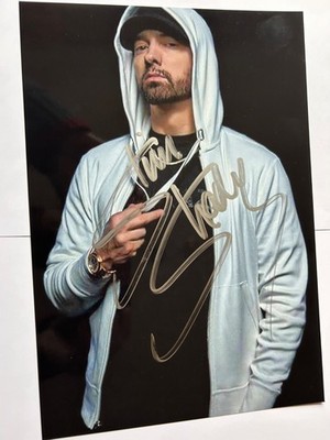 Autogramm Enimen Slim Shady Orginal 30 x 20