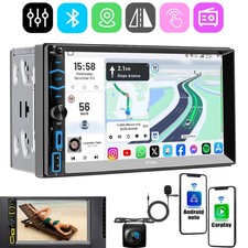 Double DIN 7 Multimedia Android Auto CarPlay ...