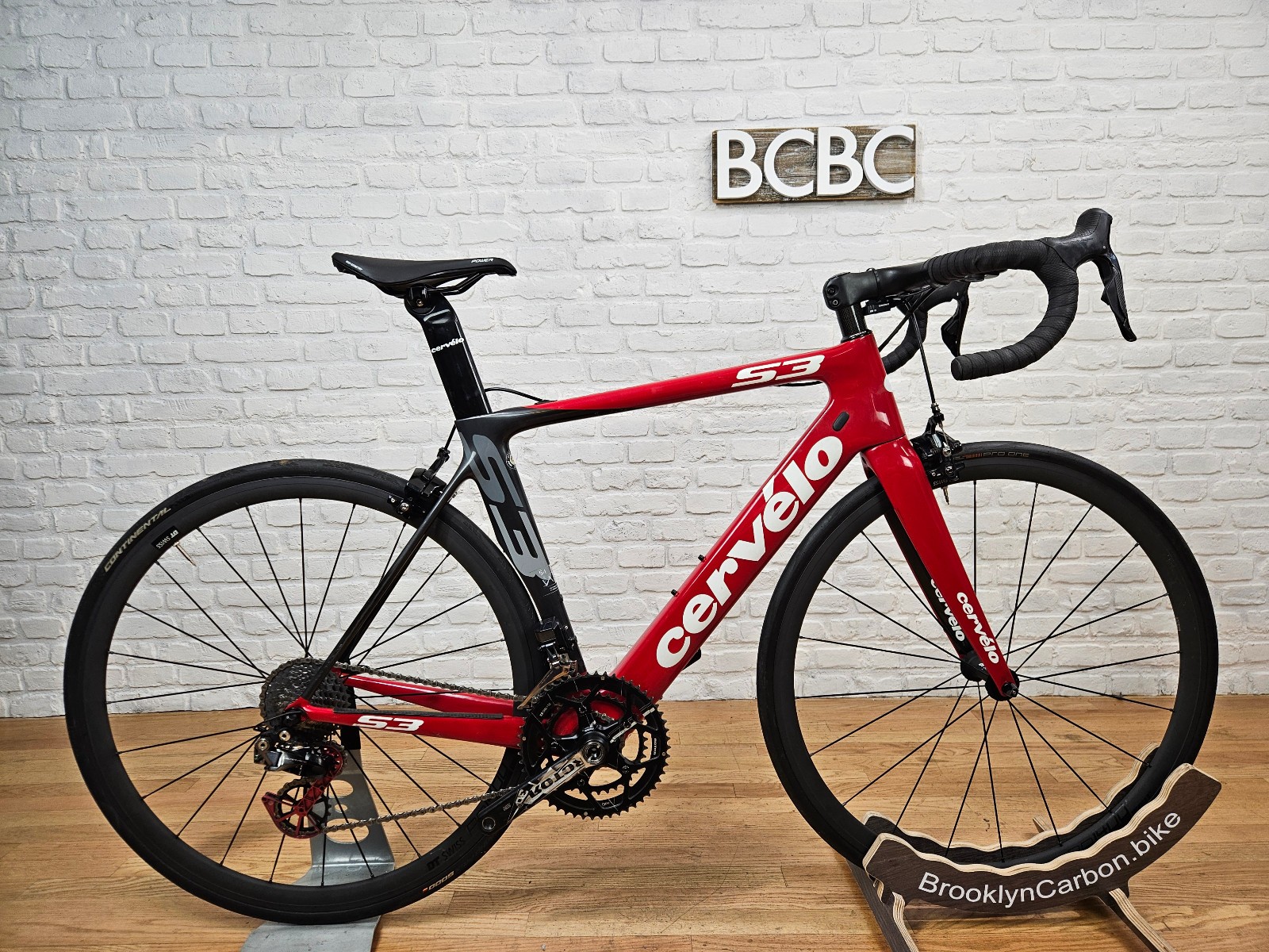 2014 Cervelo S3 Carbon Fiber Road Bike Dura-Ace Di2 DT Swiss 54cm Medium