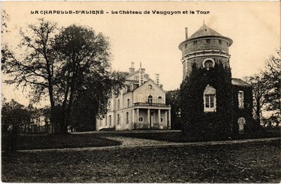 AK La Chapelle d'Aligne Chateau de Vauguyon et le Tour (1473875)