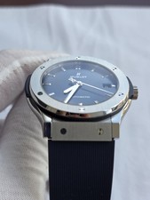 Hublot Classic Fusion Titanium Men's Blue Watch - 511.NX.1171.LR 10