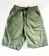 Gap Kids Boys Large Green Shorts Elastic Waist Pockets