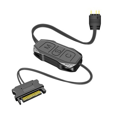 AR-1 RGB Controller Cable 5V 3 Pin to SATA AURA ARGB Mini Control  Controller M