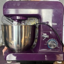 Purple Klarstein Food Mixer With Bowl And Accessories.