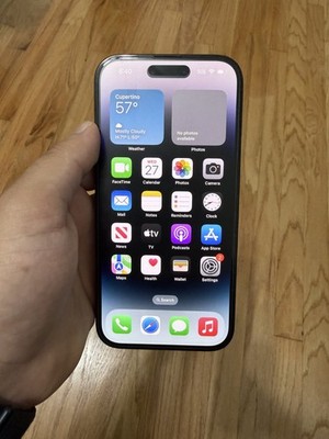 Apple iPhone 14 Pro - 512 GB - Space Black (Unlocked) Excellent Condition