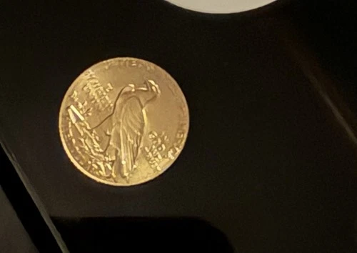 U.S. 1908 Indian Head Five Dollars Gold Coin Half Eagle $5