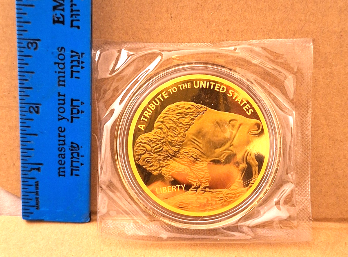 2024 Giant $25 .9999 Pure Gold Buffalo Coin Cook Island 24k | eBay