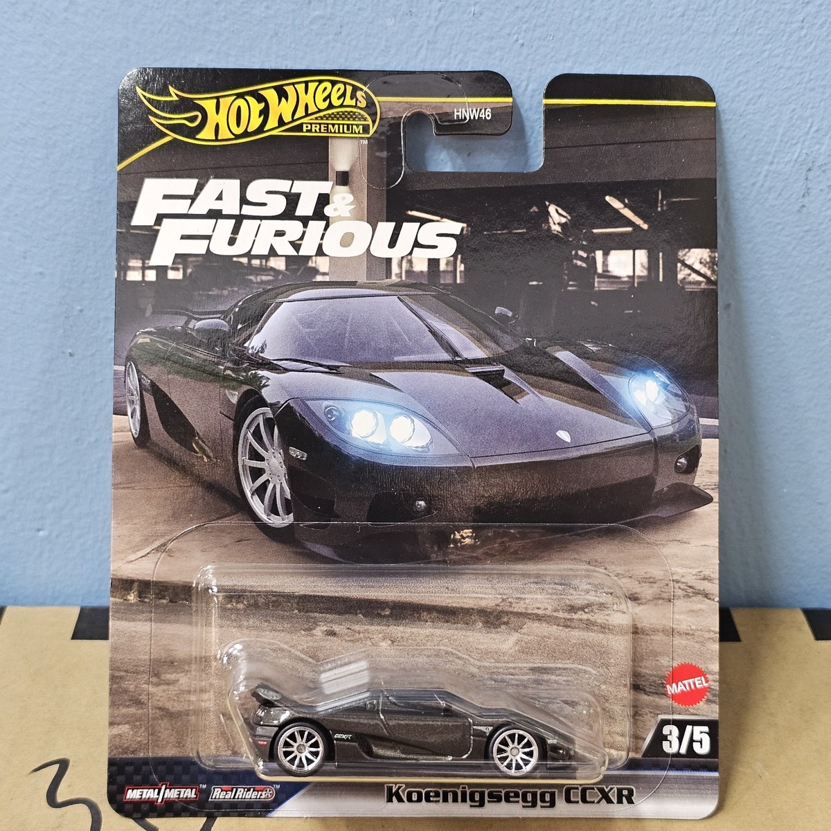 2025 HOT WHEELS PREMIUM KOENIGSEGG CCXR FAST AND FURIOUS REAL