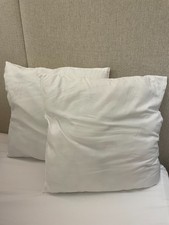 Microfibre Cushion Pads x2 - 42 x 42cm, in excellent condition