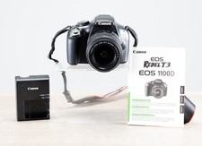 Exc  Canon EOS Rebel T3 18MP DSLR, 18-55mm f/3.5-5.6 IS II Lens Shutr Cnt 1648 