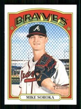 2021 Topps Heritage #213 Mike Soroka Atlanta Braves TW5292