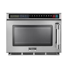 Midea 1217G1A 1200 Watts Medium Duty Commercial Microwave Oven, 0.6 cu. ft.