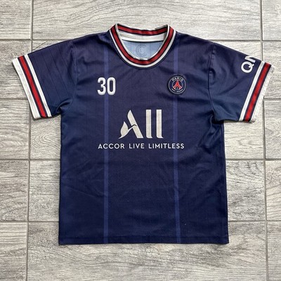 PSG Football Soccer Jersey Shirt Messi #30 Boys Size T-12 | eBay